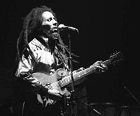Bob Marley, icono de la m&uacute;sica jamaicana.